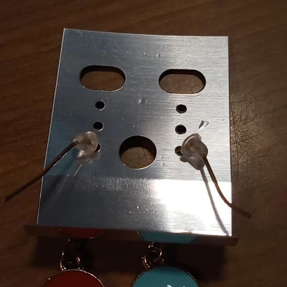 Horoscope Aquarius earrings - Picture 3 of 3